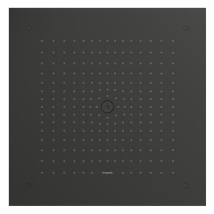 Hansgrohe Raindance E 400x400 mm fejzuhany, szálcsiszolt fekete króm 26252340