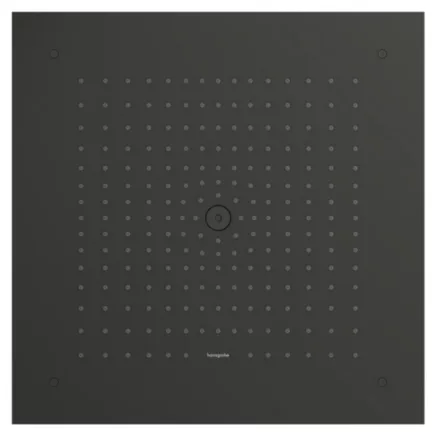 Hansgrohe Raindance E 400x400 mm fejzuhany EcoSmart, szálcsiszolt fekete króm 26253340