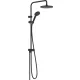 Hansgrohe Vernis Blend Zuhanyrendszer 200, 1 jet, Reno matt fekete 26272670