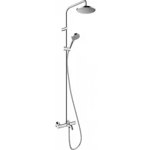   Hansgrohe Vernis Blend Zuhanyrendszer 200, 1 jet, kádtermosztáttal króm 26274000