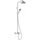 Hansgrohe Vernis Blend Zuhanyrendszer 200, 1 jet, kádtermosztáttal króm 26274000