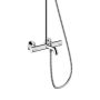 Hansgrohe Vernis Blend Zuhanyrendszer 200, 1 jet, kádtermosztáttal króm 26274000