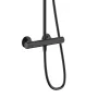 Hansgrohe Vernis Blend Zuhanyrendszer 200, 1 jet, termosztáttal matt fekete 26276670