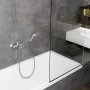 Hansgrohe Vernis Blend Zuhanytartó szett Vario, EcoSmart, 160 cm-es zuhanytömlővel króm 26278000