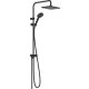 Hansgrohe Vernis Shape Zuhanyrendszer 230, 1 jet Reno matt fekete 26282670