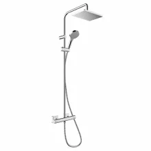   Hansgrohe Vernis Shape Zuhanyrendszer 230, 1 jet, termosztáttal króm 26286000