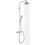 Hansgrohe Vernis Blend 200 zuhanyrendszer 1 jet, termosztátos csapteleppel, króm 26318000