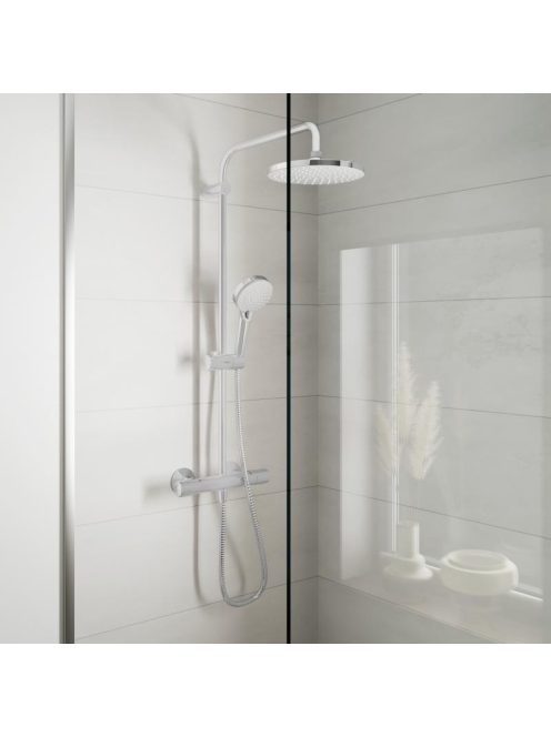 Hansgrohe Vernis Blend 200 zuhanyrendszer 1 jet, termosztátos csapteleppel, króm 26318000