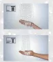 Hansgrohe Crometta kézizuhany Vario EcoSmart, króm/fehér kivitelben