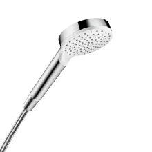   Hansgrohe Crometta kézizuhany 1jet, EcoSmart, króm/fehér 26333400
