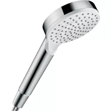 Hansgrohe Crometta kézizuhany 1jet EcoSmart, króm/fehér kivitelben