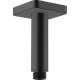 Hansgrohe Vernis Shape mennyezeti csatlakozó 10 cm, matt fekete kivitelben.