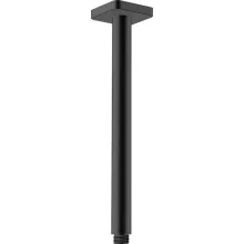 Hansgrohe Vernis Shape mennyezeti csatlakozó 30 cm, matt fekete kivitelben.