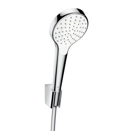 Hansgrohe Croma Select S zuhanytartó szett 1jet 160 cm-es zuhanytömlővel, króm/fehér 26410400