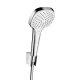 Hansgrohe Croma Select E zuhanytartó szett Vario 160 cm-es zuhanytömlővel króm/fehér 26413400