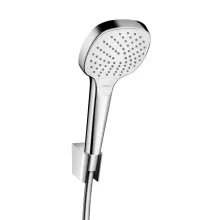   Hansgrohe Croma Select E zuhanytartó szett Vario 125 cm-es zuhanytömlővel, króm/fehér 26425400