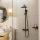 Hansgrohe Vernis Blend Showerpipe 240 matt fekete zuhanyrendszer termosztátos csapteleppel 26426670