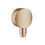 Hansgrohe FixFit csatlakozó visszacsapó szeleppel, szálcsiszolt bronz 26453140