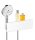 Hansgrohe Fixfit 300 beépített zuhanytartóval Króm/Fehér 26456400