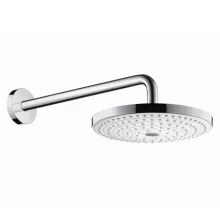   Hansgrohe Raindance Select S 240 2jet fehér/króm fejzuhany zuhanykarral 26466400