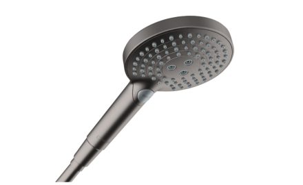 Hansgrohe Raindance Select S 3 funkciós kézizuhany 120 EcoSmart, szálcsiszolt fekete króm 26515340