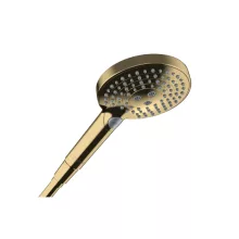   Hansgrohe Raindance Select S 3 funkciós kézizuhany 120 EcoSmart+, polírozott arany hatású 26516990