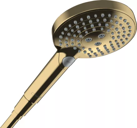 Hansgrohe Raindance Select S 3 funkciós kézizuhany 120 EcoSmart+, polírozott arany hatású