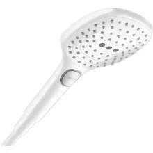 Hansgrohe Raindance Select E 120 3jet kézizuhany, matt fehér kivitelben