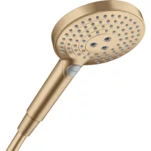 Hansgrohe Raindance Select S 120 kézizuhany szálcsiszolt bronz kivitelben