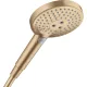 Hansgrohe Raindance Select S 120 kézizuhany szálcsiszolt bronz kivitelben