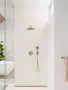 Hansgrohe Raindance Select S 120 kézizuhany szálcsiszolt bronz kivitelben