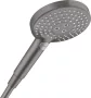 Hansgrohe Raindance Select S 120 3jet kézizuhany Ecosmart, szálcsiszolt fekete króm kivitelben