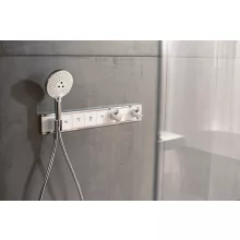 Hansgrohe Raindance Select S 120 3jet kézizuhany Ecosmart, fehér kivitelben