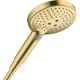 Hansgrohe Raindance Select S 120 3jet kézizuhany Ecosmart polírozott arany hatású