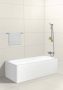 Hansgrohe Crometta zuhanyszett Vario 65 cm-es zuhanyrúddal és szappantartóval, króm/fehér 26553400