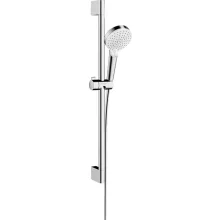   Hansgrohe Crometta zuhanyszett Vario 65 cm-es zuhanyrúddal, Green, króm/fehér 26555400
