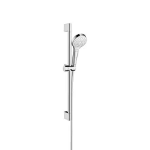   Hansgrohe Croma Select S zuhanyszett Multi 65 cm-es zuhanyrúddal, króm/fehér 26561400