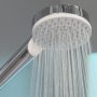 Hansgrohe Crometta zuhanytartó szett 1jet 160 cm-es zuhanytömlővel, EcoSmart, fehér/króm 26569400