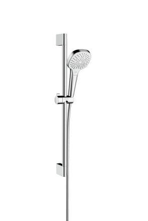 Hansgrohe Croma Select E zuhanyszett Multi 65 cm-es zuhanyrúddal króm/fehér 26580400