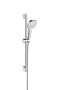 Hansgrohe Croma Select E zuhanyszett Multi 65 cm-es zuhanyrúddal króm/fehér 26580400