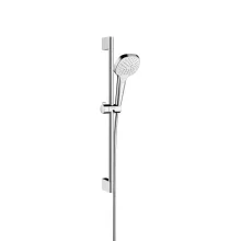   Hansgrohe Croma Select E zuhanyszett Vario 65 cm-es zuhanyrúddal króm/fehér 26582400