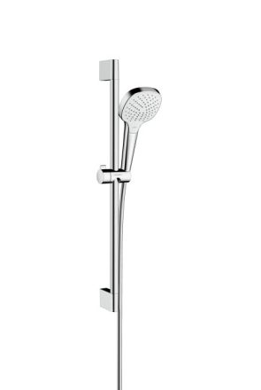 Hansgrohe Croma Select E zuhanyszett Vario 65 cm-es zuhanyrúddal króm/fehér 26582400