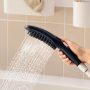 Hansgrohe Dogshower 150 kézizuhany kutyák részére 3 funkciós masszírozó szilikonfúvókákkal, matt fekete 26640670