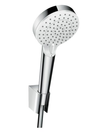 Hansgrohe Crometta zuhanytartó szett Vario 160 cm-es zuhanytömlővel, króm/fehér 26692400