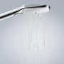 Hansgrohe Raindance Select E 3 funkciós kézizuhany tartóval és 125 cm-es zuhanytömlővel króm 26700000