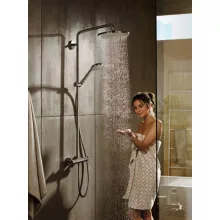   Hansgrohe Croma Select S zuhanyrendszer 280 1jet termosztáttal, króm 26790000
