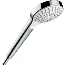 Hansgrohe Croma Select S kézizuhany Multi, króm/fehér kivitelben