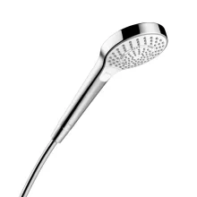   Hansgrohe Croma Select S kézizuhany 110 Multi EcoSmart, króm/fehér 26801400