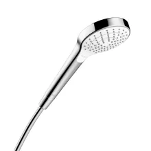   Hansgrohe Croma Select S kézizuhany 110 Vario EcoSmart, króm/fehér 26803400