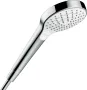 Hansgrohe Croma Select S kézizuhany 110 Vario EcoSmart, króm/fehér kivitelben